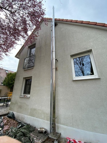 Edelstahl schornstein für - edelstahl-schornstein,